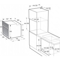 Духовой шкаф электрический GORENJE BO 6717 E03X