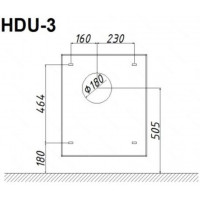 Конвектор газовый Hosseven HDU-3V Fan (Sit), с вентилятором, сталь