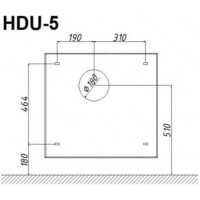 Конвектор газовый Hosseven HDU-5V Fan (Sit), с вентилятором, сталь