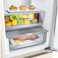 Холодильник двухкамерный LG GC-B459FEPW бежевый (M)