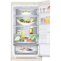 Холодильник двухкамерный LG GC-B459FEPW бежевый (M)