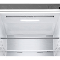 Холодильник двухкамерный LG GC-B459FNPW серебристый (M)