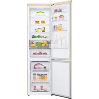 Холодильник двухкамерный LG GC-B509MEWM бежевый (M)