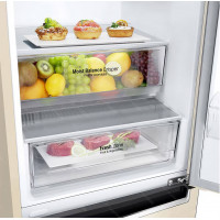 Холодильник двухкамерный LG GC-B509MEWM бежевый (M)