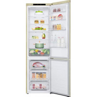 Холодильник двухкамерный LG GC-B509SECL бежевый (A)