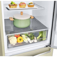 Холодильник двухкамерный LG GC-B509SECL бежевый (A)