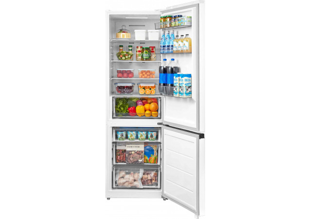 Холодильник двухкамерный Midea MDRB 457 FGF01ID inverter, белый, FNF