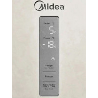 Холодильник двухкамерный Midea MDRB470MGF33O, бежевый