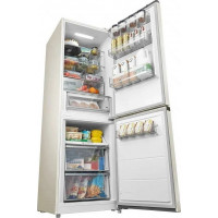 Холодильник двухкамерный Midea MDRB470MGF33O, бежевый