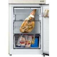 Холодильник двухкамерный Midea MDRB470MGF33O, бежевый