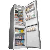 Холодильник двухкамерный Midea MDRB470MGF46O, стальной
