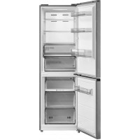 Холодильник двухкамерный Midea MDRB470MGF46O, стальной