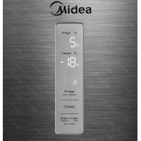 Холодильник двухкамерный Midea MDRB 471 MGF46O, нерж. сталь, FNF