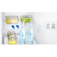 Холодильник двухкамерный Samsung RB33A32N0EL/WT inverter, бежевый, (FNF)
