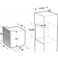 Духовой шкаф электрический GORENJE BO 735 E11X