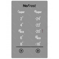 Холодильник двухкамерный Vestel VNF315FBE