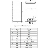 Котёл газовый WERTRUS Eco 24FF настенный
