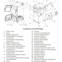 Котёл твердотопливный ZOTA Bulat-18