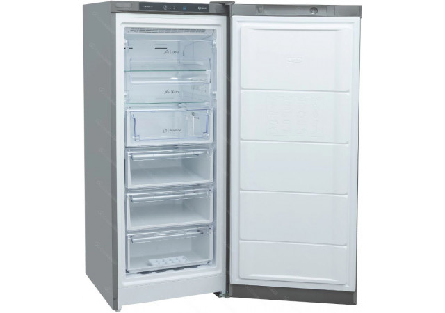 Морозильник Indesit DFZ 4150 G, серебро, NF