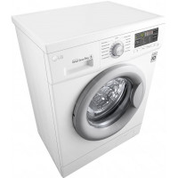 Стиральная машина LG F10B8LD7 inverter, белый/серебро, 5кг