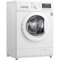 Стиральная машина LG F1296NDS0 inverter, белый, 6кг, пар