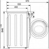 Стиральная машина Atlant СМА-60С1010-000, белый, 6кг