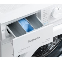 Стиральная машина Бирюса WM-SM510/10 inverter, белый, 5кг, пар
