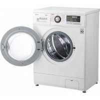 Стиральная машина LG F12M7NDS1 inverter, белый/серебро, 6кг, пар