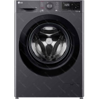 Стиральная машина LG F2V3PS6J inverter, черный, 8кг, пар