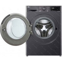 Стиральная машина LG F2V3PS6J inverter, черный, 8кг, пар