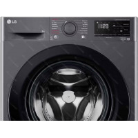 Стиральная машина LG F2V3PS6J inverter, черный, 8кг, пар