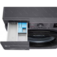 Стиральная машина LG F2V3PS6J inverter, черный, 8кг, пар