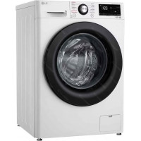 Стиральная машина LG F2V3PS6W inverter, белый/черный, 8кг, пар