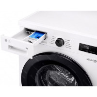 Стиральная машина LG F2Y1VS6W inverter, белый/черный, 9кг