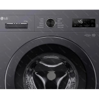 Стиральная машина LG F2Y1WS6J inverter, серый/черный, 6,5кг, пар