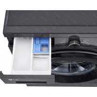 Стиральная машина LG F2Y1WS6J inverter, серый/черный, 6,5кг, пар