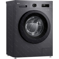 Стиральная машина LG F2Y1WS6J inverter, серый/черный, 6,5кг, пар