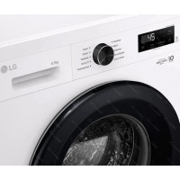 Стиральная машина LG F2Y1WS6W inverter, белый/черный, 6,5кг, пар