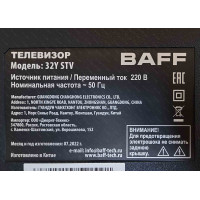 Телевизор Baff 32Y STV-R, smart, HD, (Яндекс)