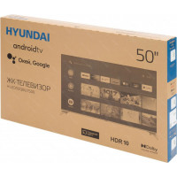 Телевизор Hyundai 50QBU7500, smart, QLED, UHD, безрамочный, (Android)
