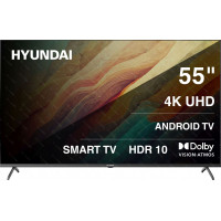 Телевизор Hyundai H-LED 55BU7009, smart, UHD, безрамочный, (Android) Телевизор Hyundai H-LED 55BU7009, smart, UHD, безрамочный, (Android)