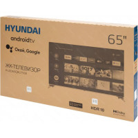 Телевизор Hyundai 65QBU7500, smart, QLED, UHD, безрамочный, (Android)