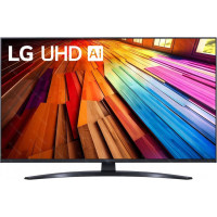 Телевизор LG 43UT81006LA, smart, UHD, безрамочный, (WebOS) Телевизор LG 43UT81006LA, smart, UHD, безрамочный, (WebOS)
