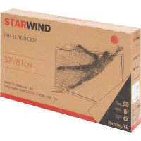 Телевизор Starwind SW-LED 32SG305 smart, HD, безрамочный, (Яндекс)