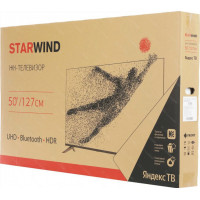Телевизор Starwind SW-LED 50UG403 smart, UHD, безрамочный, (Яндекс)